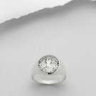 Sterling Silver 925 Stamped Tree of Life Ring Beautiful Size 8 Brand New