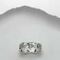 Sterling Silver 925 Stamped Celtic Design Ring Very Nice Size 7 Brand New