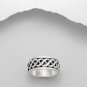 Sterling Silver 925 Stamped Celtic Spin Ring Size 10 Very Nice
