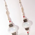 White Pandora Earring
