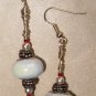 White Pandora Earring