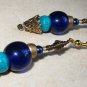 Blue Whirl Earring
