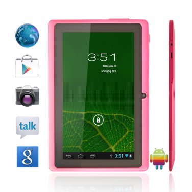 Tablet PC A13 Q88 - A13 MID -7 inch Cap acitive Screen + Android 4.0+ Dual Camera