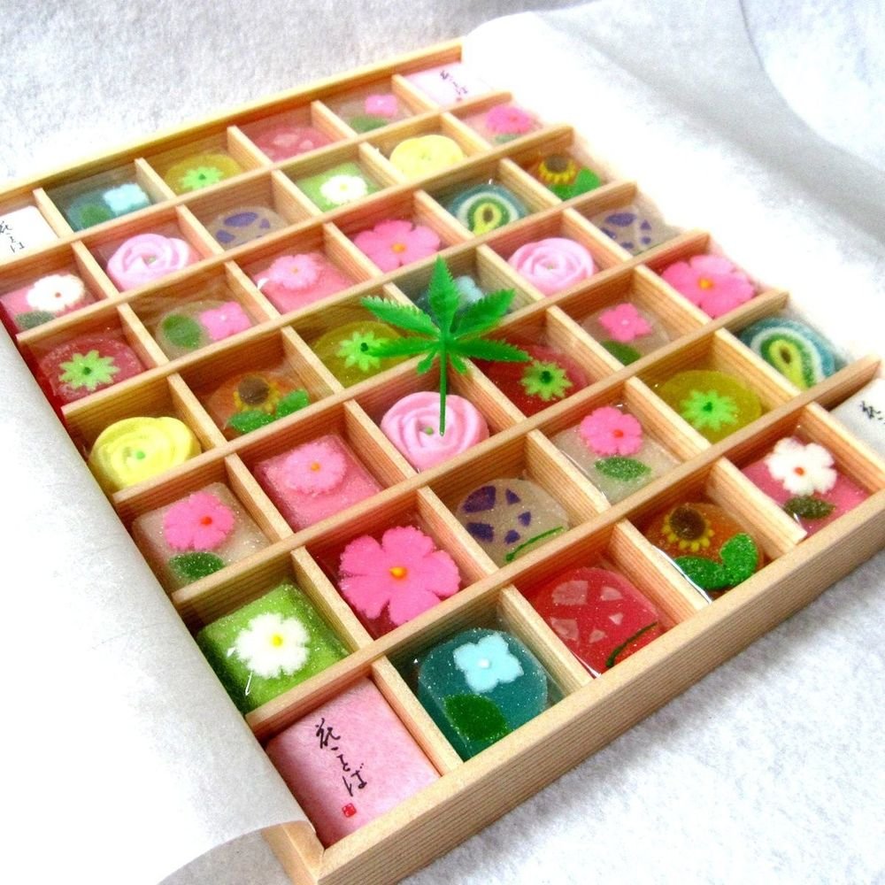 Maiko KYOGASHI Candy Jelly Traditional Japanese Sweets Geisha From