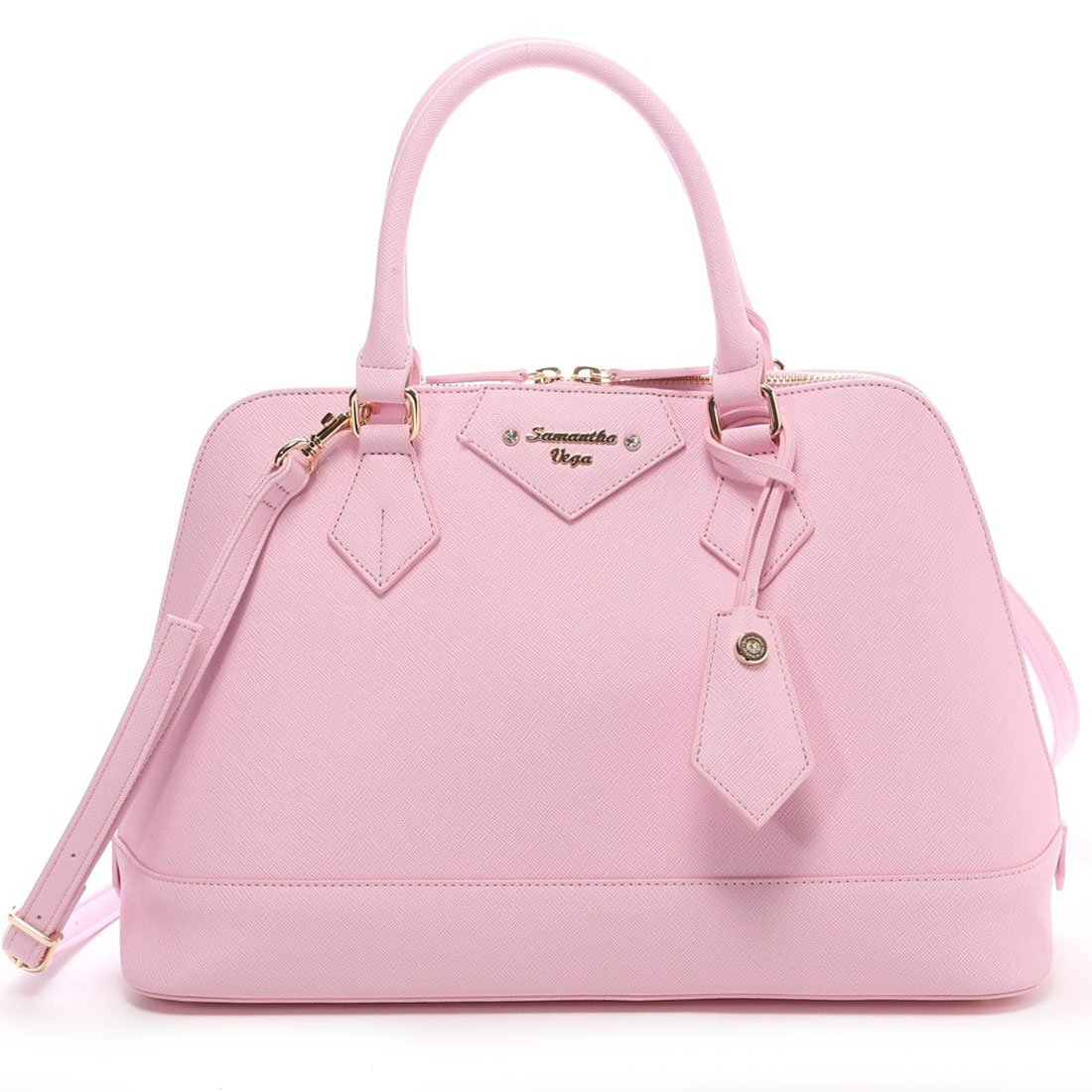 Samantha Vega Lady Azel Hand Bag Shoulder Baby Pink B5thavasa Japan Limited New
