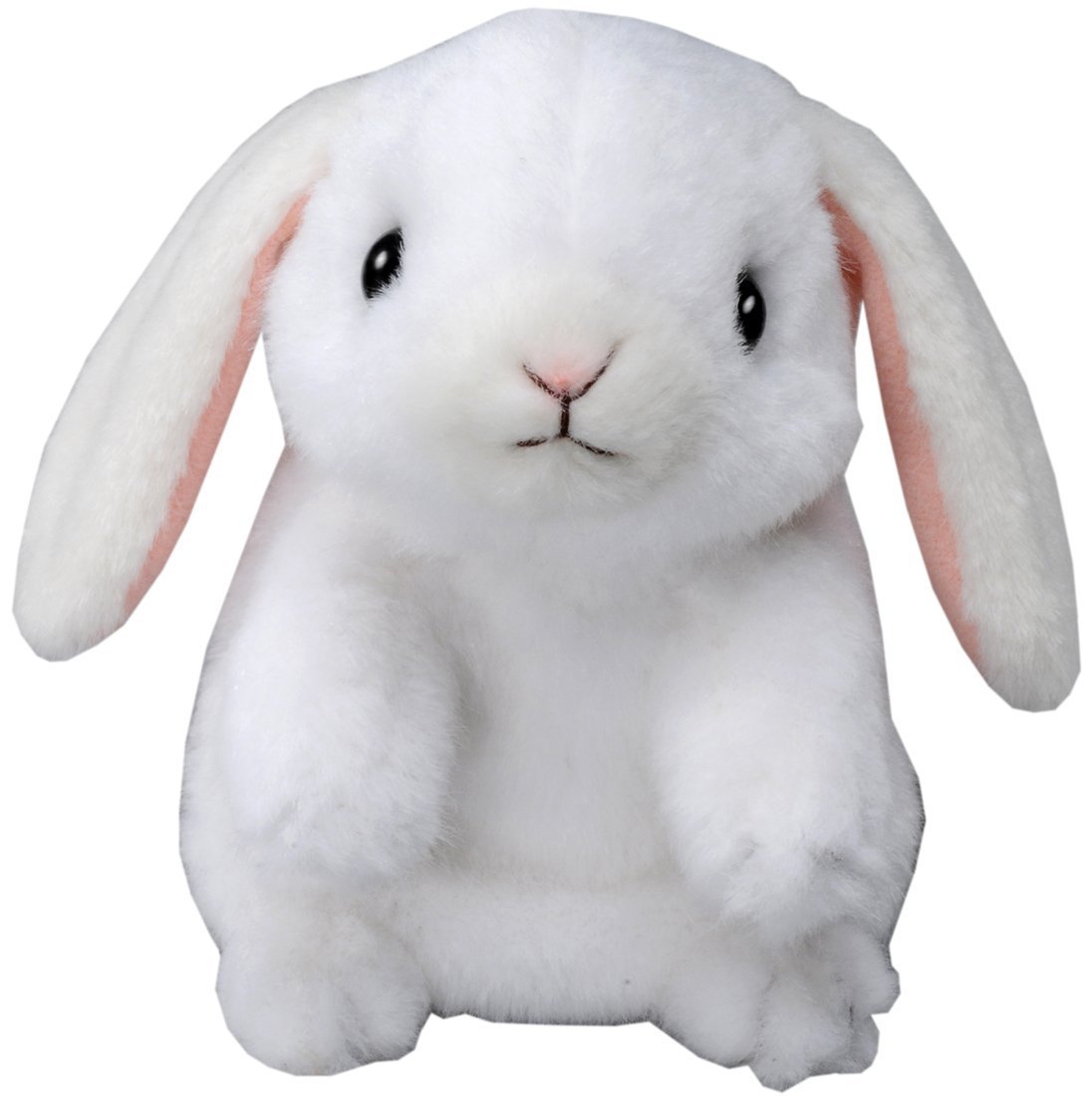 Takara Tomy Mimicry Pet Drop Ear Vanilla Whitetalking Plush Toy Rabbit 