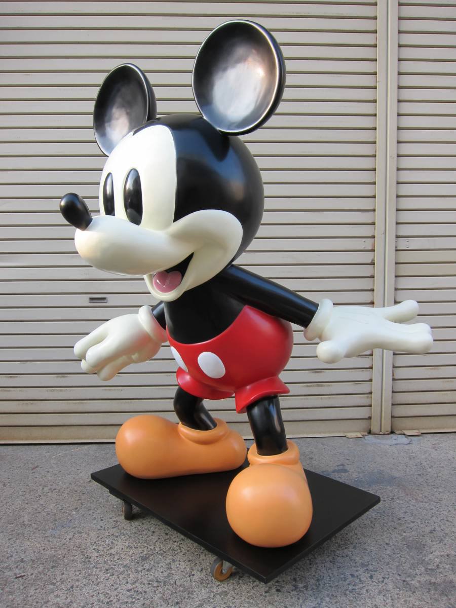 mickey mouse designer statue