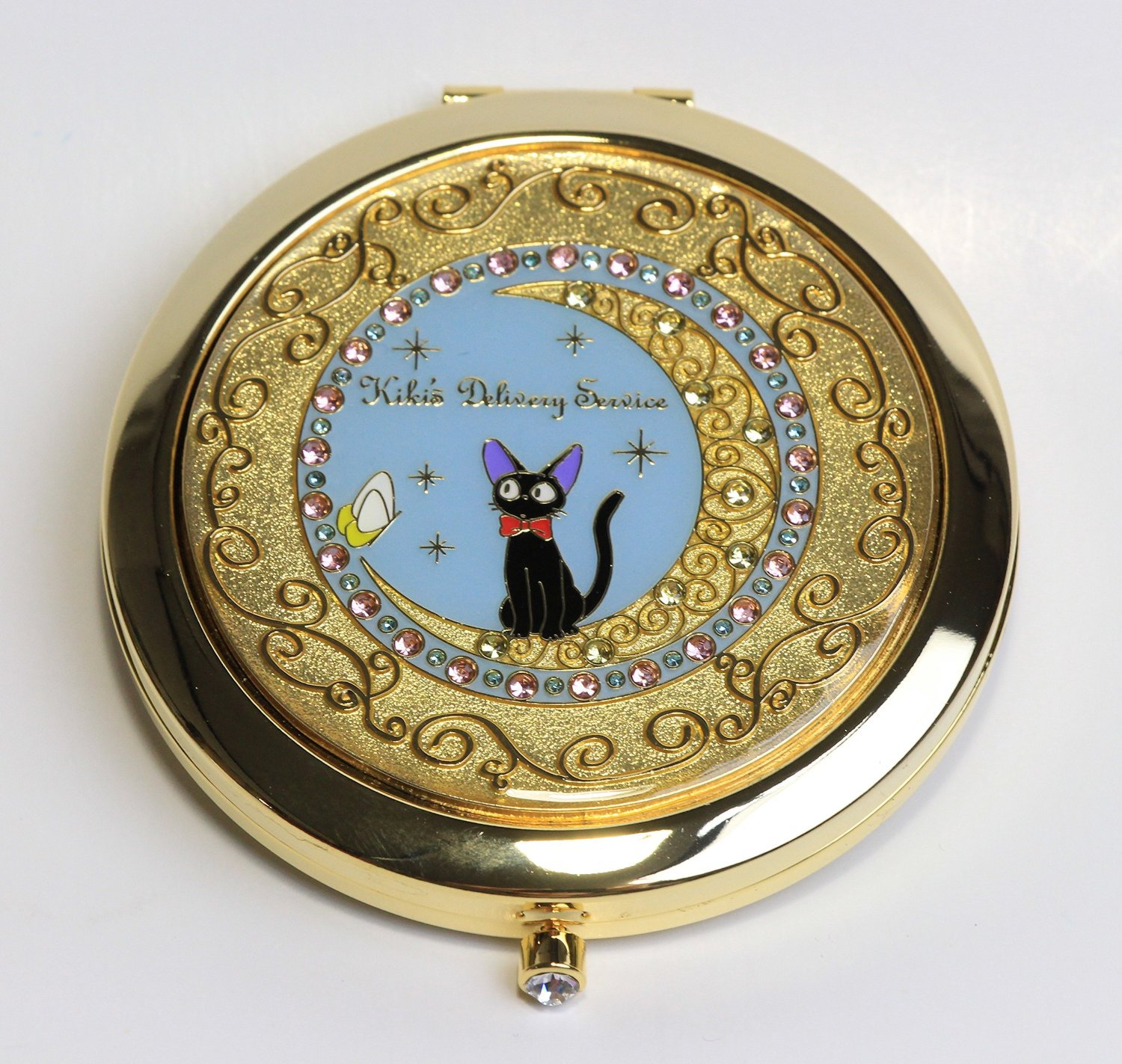 Studio Ghibli Kiki's Delivery Service Jiji compact mirror crescent From