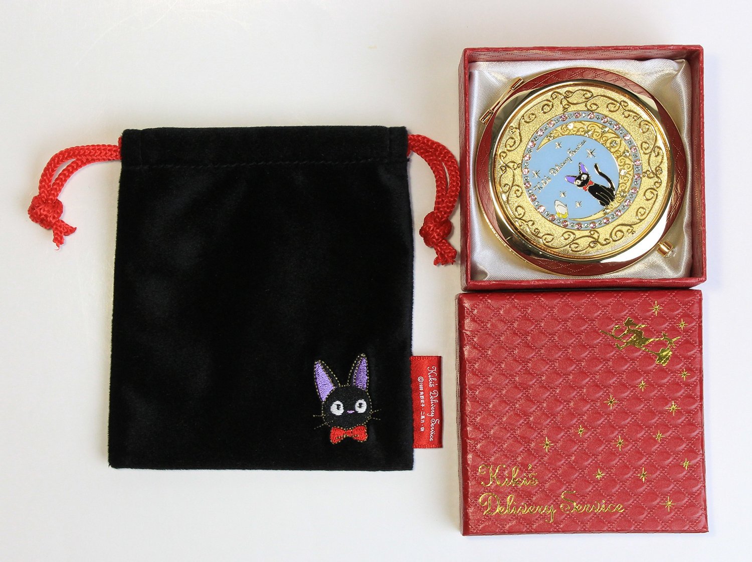 Studio Ghibli Kiki's Delivery Service Jiji compact mirror crescent From