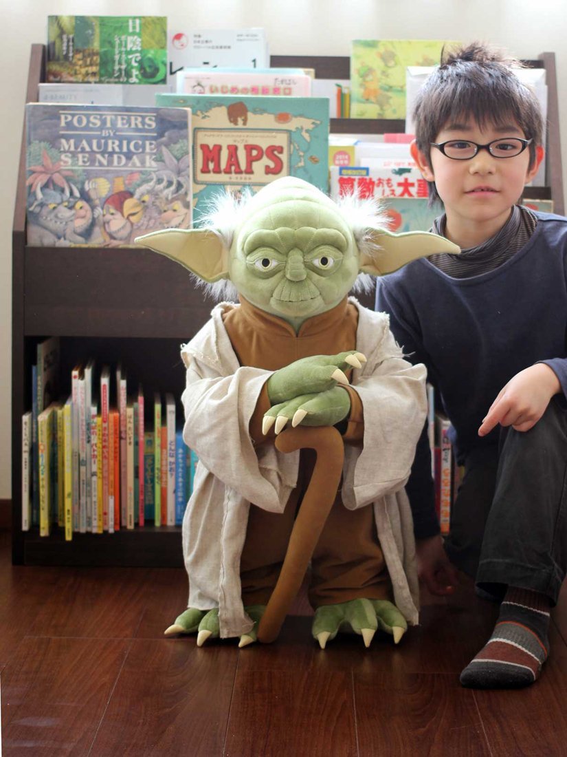 real life yoda doll