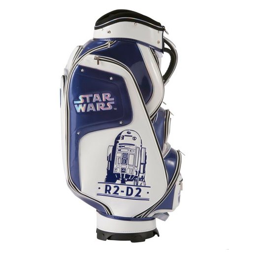 2017 STAR WARS Character R2 - D2 Caddy Bag Enamel Golf Bag Case Golf