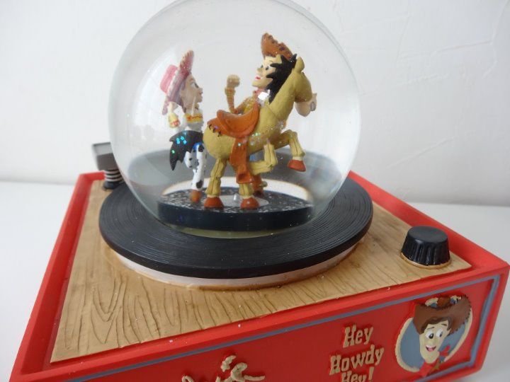 toy story christmas snow globe