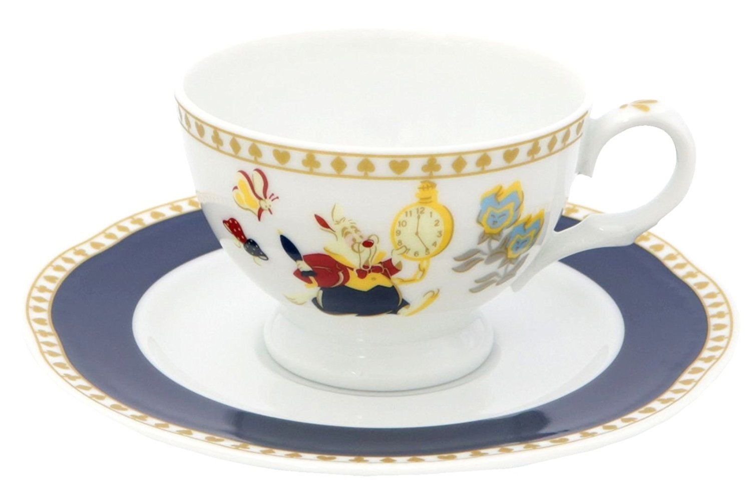 alice in wonderland cup and saucer set