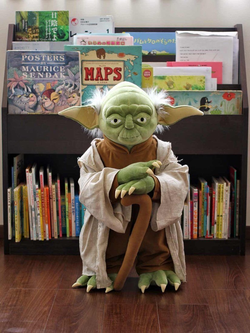 realistic yoda doll