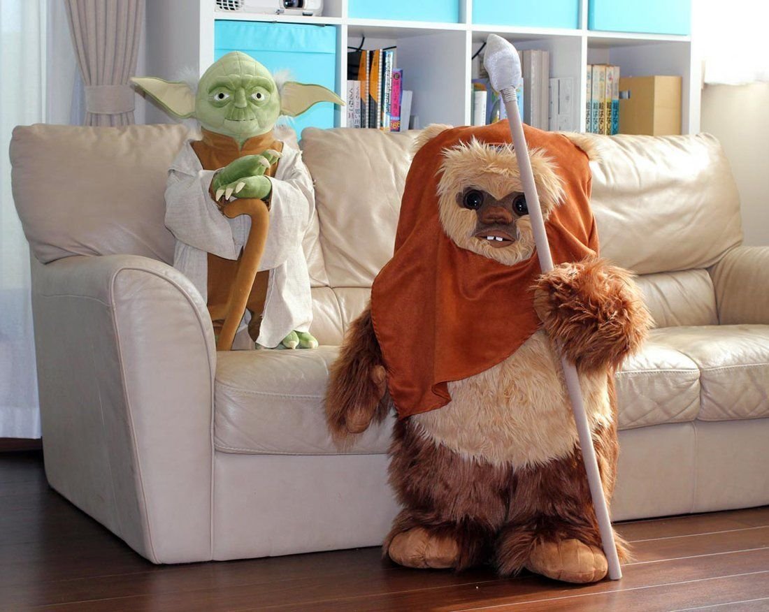 realistic yoda doll