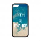 Custom Cases for iPhone 5c tpu dream blue