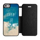 Custom Cover Case For iPhone5-5s_Dream Blue