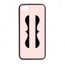 Custom Case for iPhone 5,5S TPU_PinkBlack