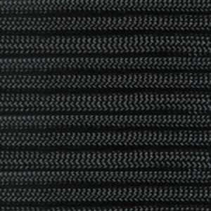 100ft BLACK Paracord Mil Spec 550 lb Type III 7 strand parachute cord commercial grade