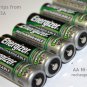 8 Pack Energizer Rechargeable AA High Capacity Ni-MH 2000mAh Batteries solar lawn led