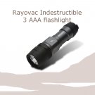 Rayovac Indestructible 3 AAA Flashlight, DIY3AAA-B LED 120 lumens