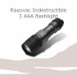 Rayovac Indestructible 3 AAA Flashlight, DIY3AAA-B LED 120 lumens