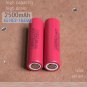 2 PCS LG HE2 18650 35 AMP High Drain 2500mah Rechargeable Battery Flat Top vape Mechanical Mods cig