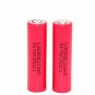 2 PCS LG HE2 18650 35 AMP High Drain 2500mah Rechargeable Battery Flat Top vape Mechanical Mods cig