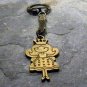 Double-sided Fairy Princess Bronze Key Chain
