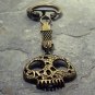 Decorative Skull Bronze Key Chain