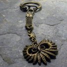Owl Bronze Key Chain