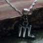Silver Zodiac Charm Necklace - Scorpio the Scorpion (silver)