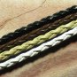 Silver Zodiac Charm Necklace - Capricorn the Goat (leather)