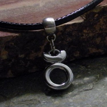 Silver Zodiac Charm Necklace - Taurus the Bull