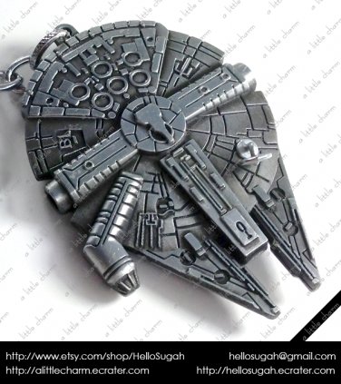 Star Wars Replica Millennium Falcon Key Chain