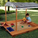 KIDKRAFT Outdoor Sandbox with Canopy 00165