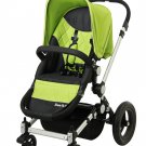 Dream on Me Acrobat, Multi Terrain Stroller & Bassinet, Green - 470G
