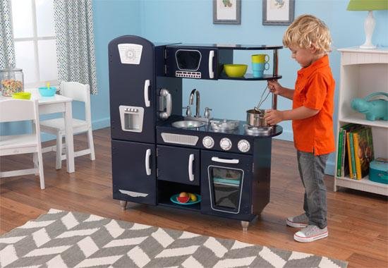 Kidkraft Navy vintage kitchen 53296