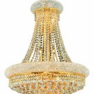 Adele 14-Light 24" Crystal Chandelier 1530D24G-SA