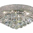 Adele 6-Light 14" Crystal Flush Mount 1530F14C-EC