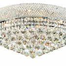 Adele 10-Light 20" Crystal Flush Mount 1530F20C-RC