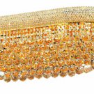 Adele 24-Light 24" Crystal Flush Mount 1530F40SG-RC