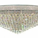 Adele 33-Light 48" Crystal Flush Mount 1530F48C-RC