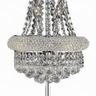 Adele 6-Light 12" Crystal Table Lamp 1530TL12C-SA
