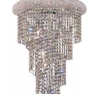 Adrienne 8-Light 16" Crystal Chandelier 1531SR16C-EC