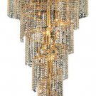 Adrienne 22-Light 30" Crystal Chandelier 1531SR30G-EC