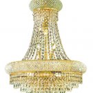 Adele 14-Light 20" Crystal Chandelier 1531D20G-SA