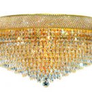 Adele 20-Light 36" Crystal Flush Mount 1531F36G-EC