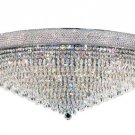 Adele 30-Light 42" Crystal Flush Mount 1531F42C-EC