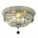 Adele 8-Light 16" Crystal Flush Mount 1533F16C-SA